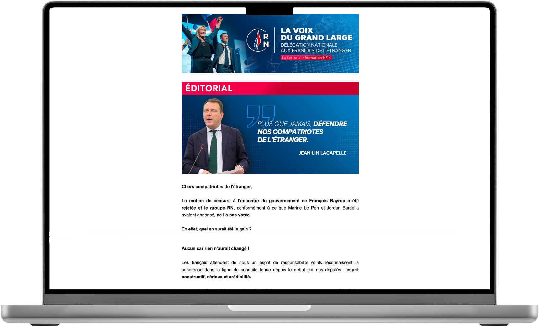 La Voix du Grand Large - Aperçu